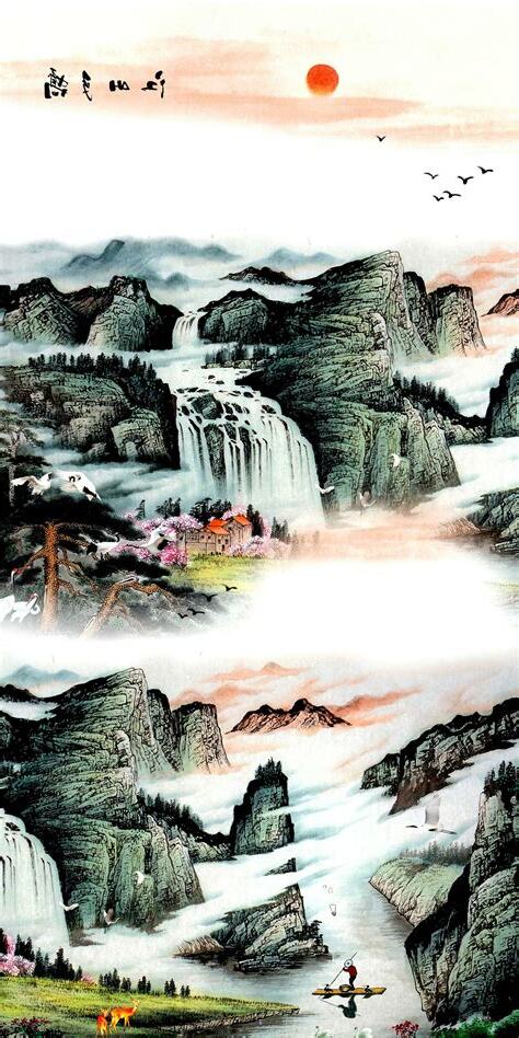 山水画 风水